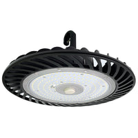 12" High Bay Fixture, Black Finish 5000K - Super White