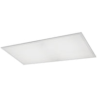 2x4 Recessed Flat Panel Fixture, White Finish CCT Selectable